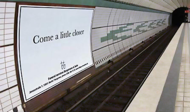 bad funeral home advertising