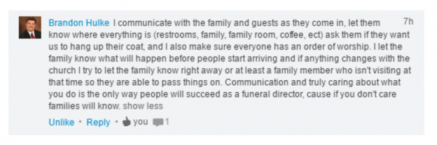 unforgettable funeral