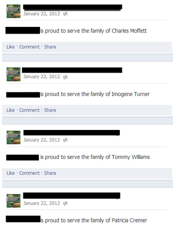 funeral marketing social media